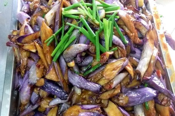 酱爆茄子的做法图解4