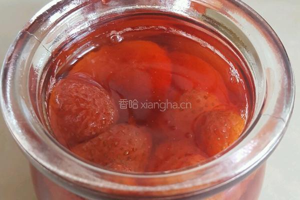 糖水草莓的做法图解4