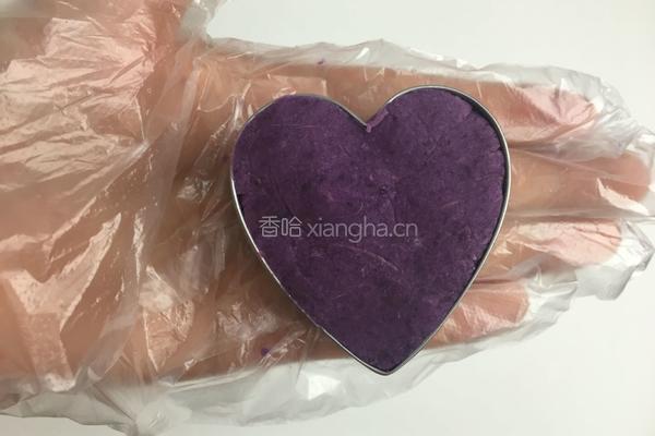 烤紫薯饼的做法图解5