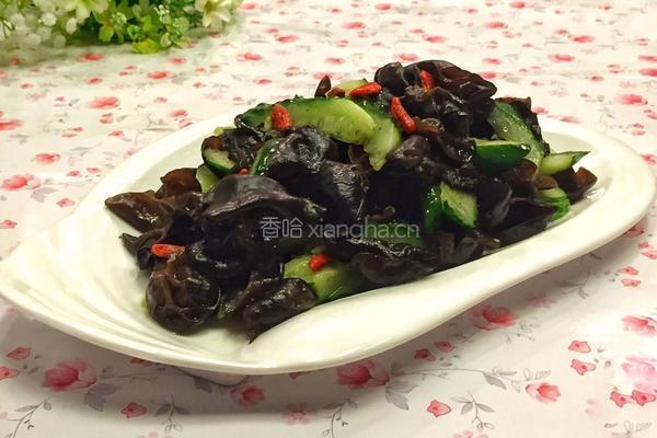 黄瓜炒木耳的做法图解9
