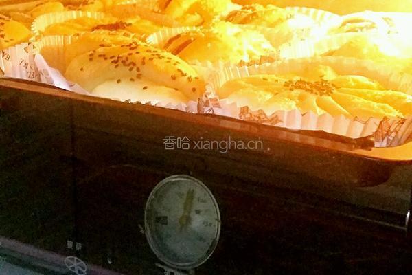 花式椰蓉包（两款式）的做法图解17