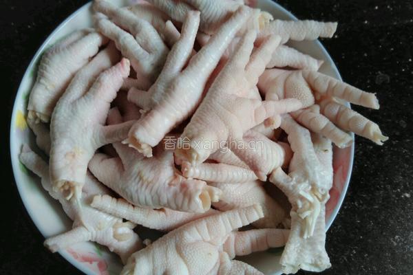 卤虎皮凤爪的做法图解1