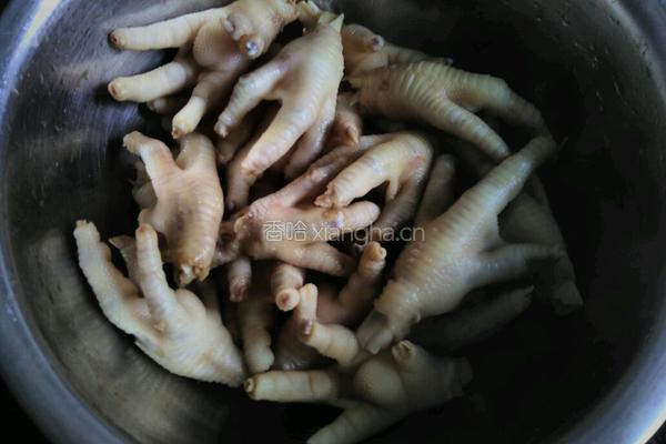 卤虎皮凤爪的做法图解3