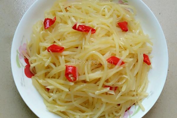 酸辣土豆丝的做法图解7
