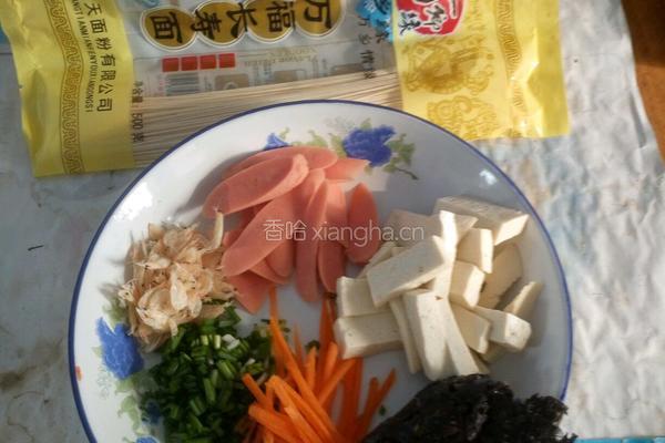 爽口龙须面的做法图解2