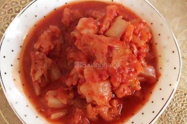 辣白菜炒土豆片的做法图解1