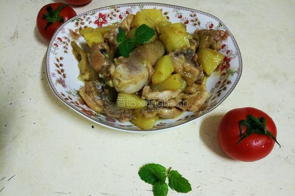 土豆加哩鸡