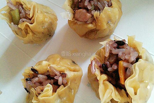 彩色烧麦的做法图解9