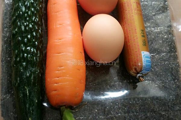 紫菜包饭的做法图解2