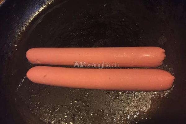 火腿肠鸡蛋卷饼的做法图解6