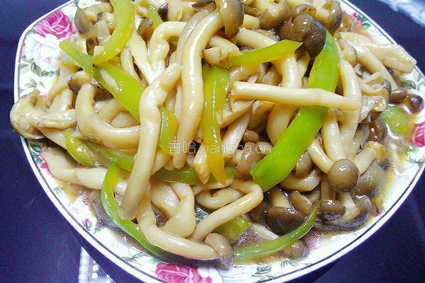 清炒蟹味菇的做法图解10