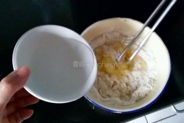 鸡蛋早餐饼的做法图解3