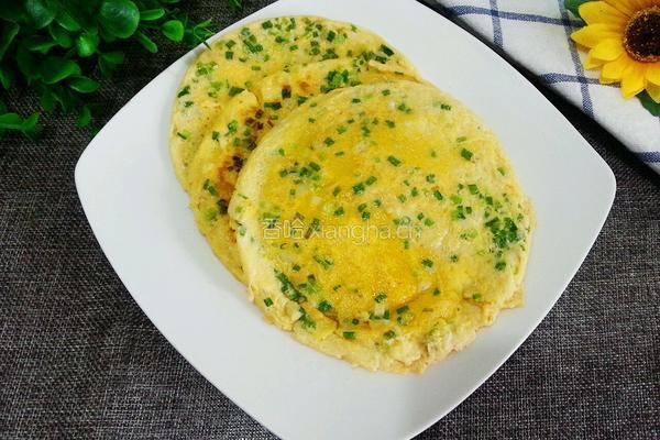 葱花玉米面蛋饼的做法图解10