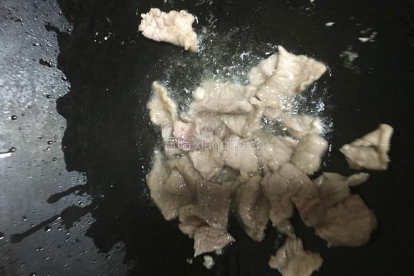 花菜炒肉片的做法图解8
