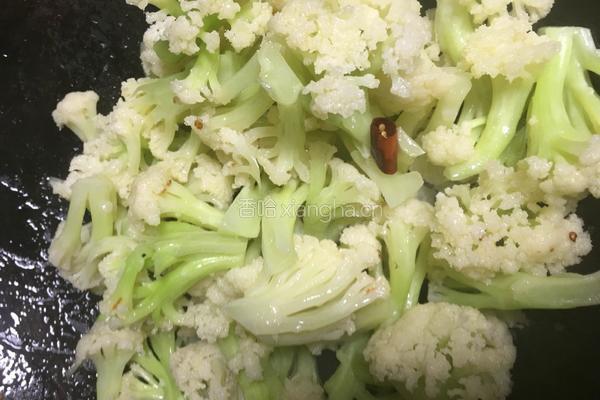 花菜炒肉片的做法图解11
