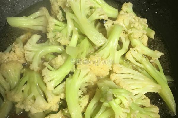 花菜炒肉片的做法图解12