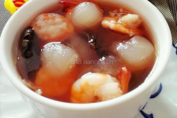 虾仁红菇冬瓜汤的做法图解10