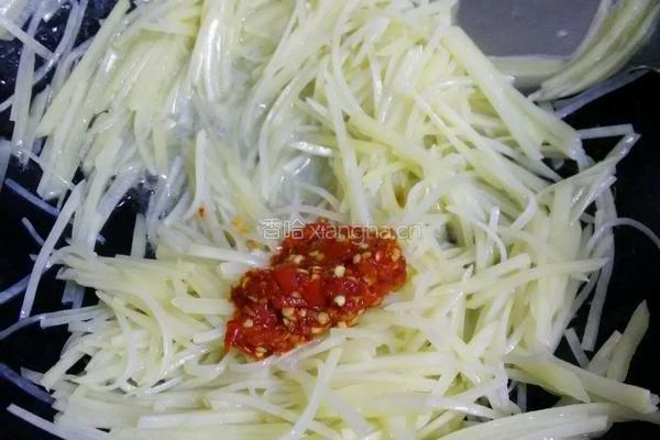 酸辣土豆丝的做法图解6