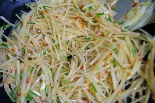 酸辣土豆丝的做法图解7