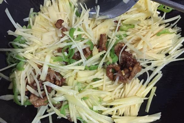 红烧土豆丝的做法图解9