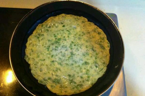 空心菜饼的做法图解8