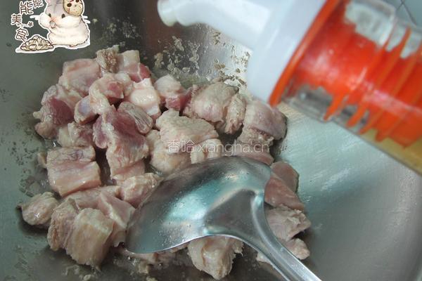 红烧肉炖土豆的做法图解6