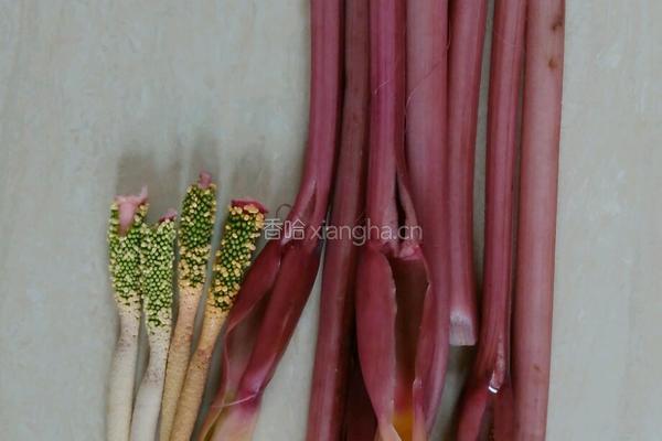 芋头花炒茄子的做法图解2