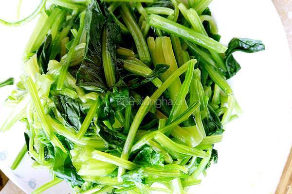 菠菜炒鸡蛋的做法图解4