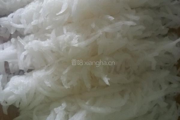 萝卜丝玉米饼的做法图解2