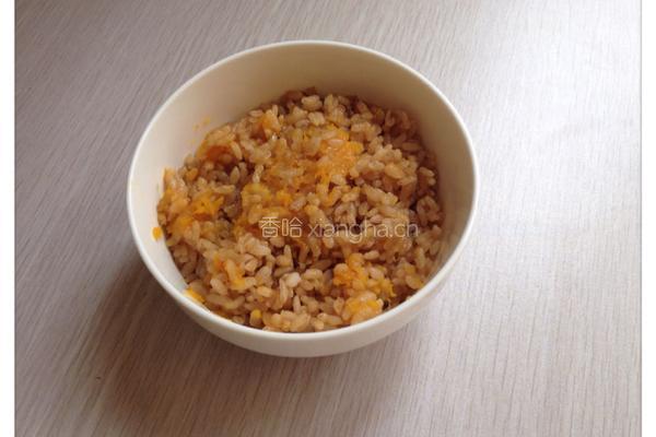 南瓜酱油饭的做法图解6