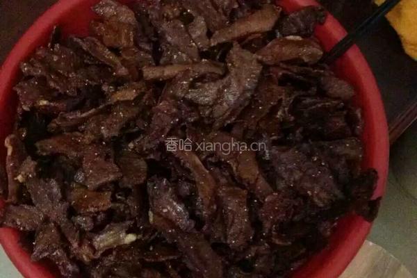 自治牛肉干的做法图解4