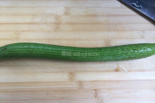 蒜蓉粉丝丝瓜酿的做法图解1