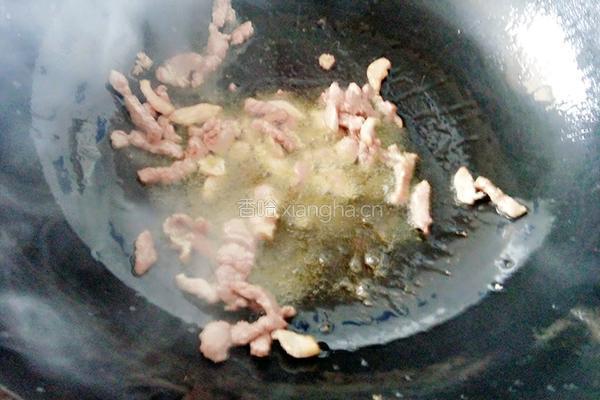 肉丝茄片的做法图解3