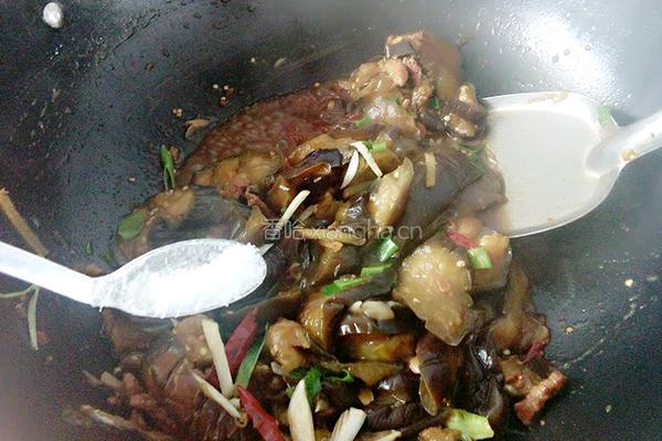 肉丝茄片的做法图解12