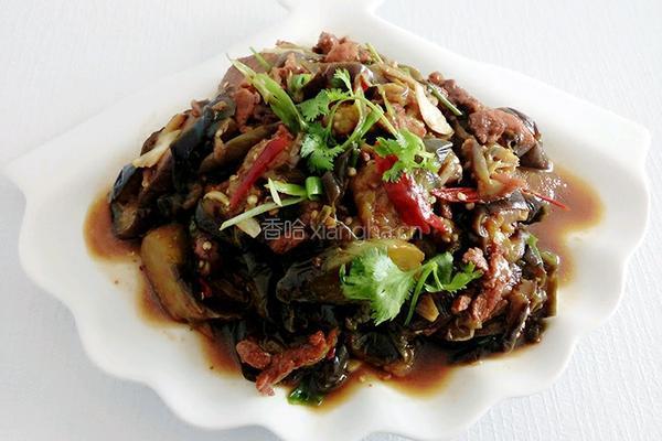 肉丝茄片的做法图解13