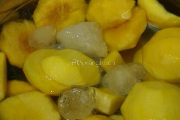 黄桃罐头的做法图解5