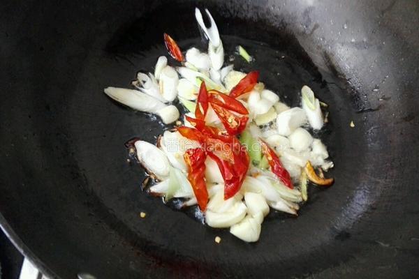 爆炒羊血的做法图解4