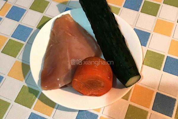 里脊肉炒黄瓜的做法图解1