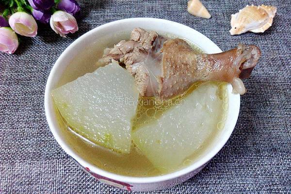 冬瓜鸭汤的做法图解7