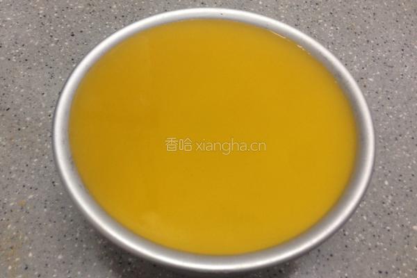 芒果酸奶慕斯蛋糕(六寸)的做法图解6