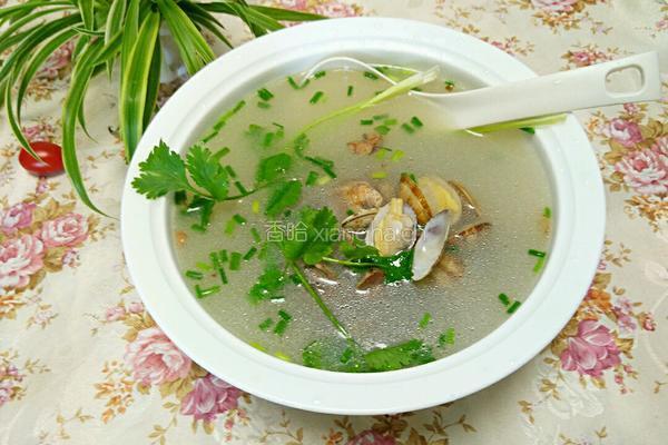 花蛤汤的做法图解4