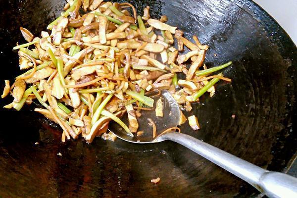 香炒豆干的做法图解15