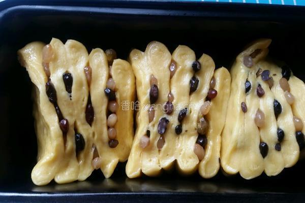 蜜豆面包的做法图解8