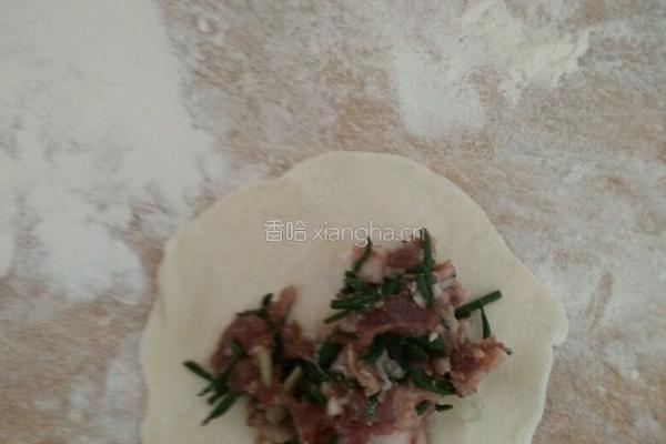 沙葱饺子的做法图解4