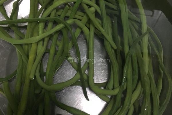 花生豇豆的做法图解5