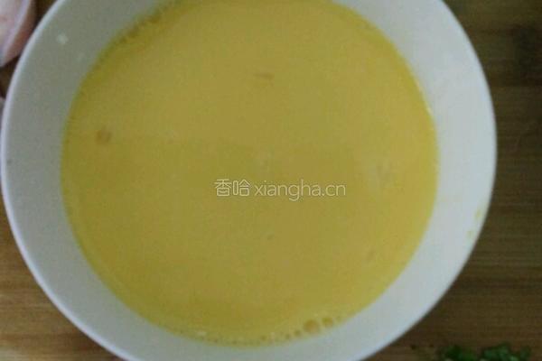 青椒鸭蛋羹的做法图解2