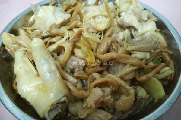 金针菜蒸鸡的做法图解5