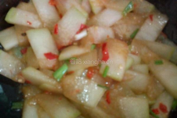 剁椒炒冬瓜的做法图解9