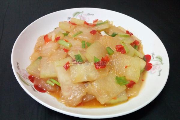 剁椒炒冬瓜的做法图解10