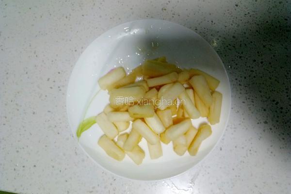 桂花炒年榚的做法图解6